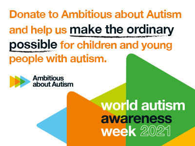 Ambitious about Autism World Autism Awareness Week email signature