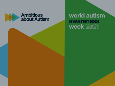 Ambitious about Autism virtual background 