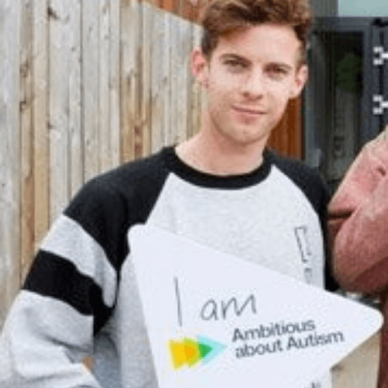 Luke Treadaway Ambitious about Autism ambassador