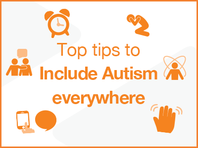Include Autism everywhere poster 